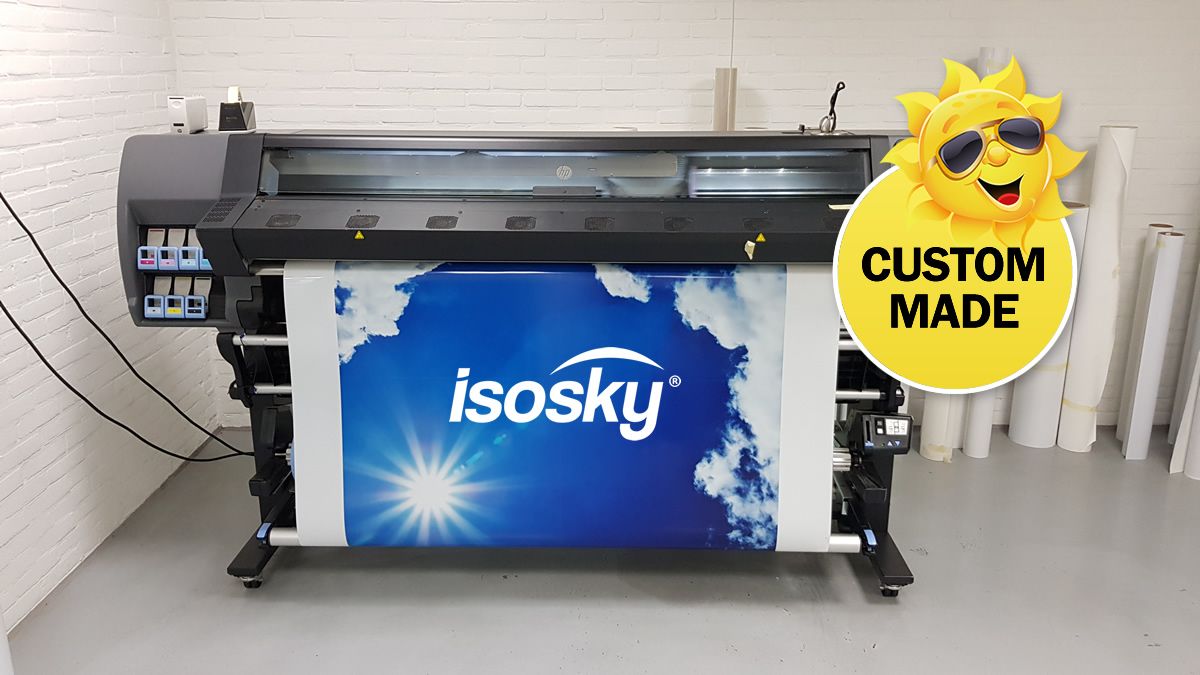 Printer in de ISOsky-werkplaats