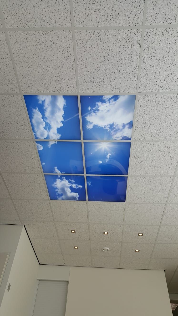 Wolkenplafond Nevada van 6 panelen
